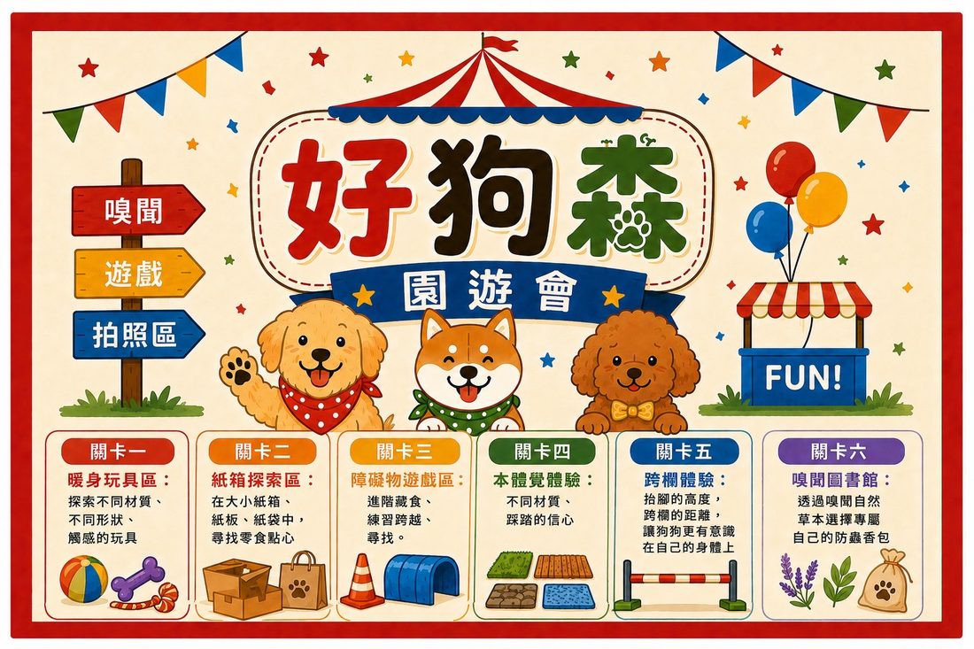 好狗森嗅聞園遊會封面